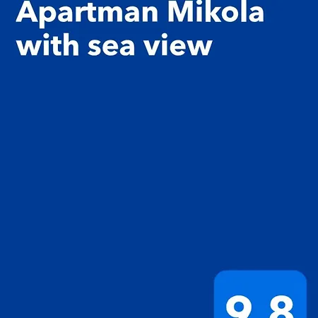 Mikola With Sea View *